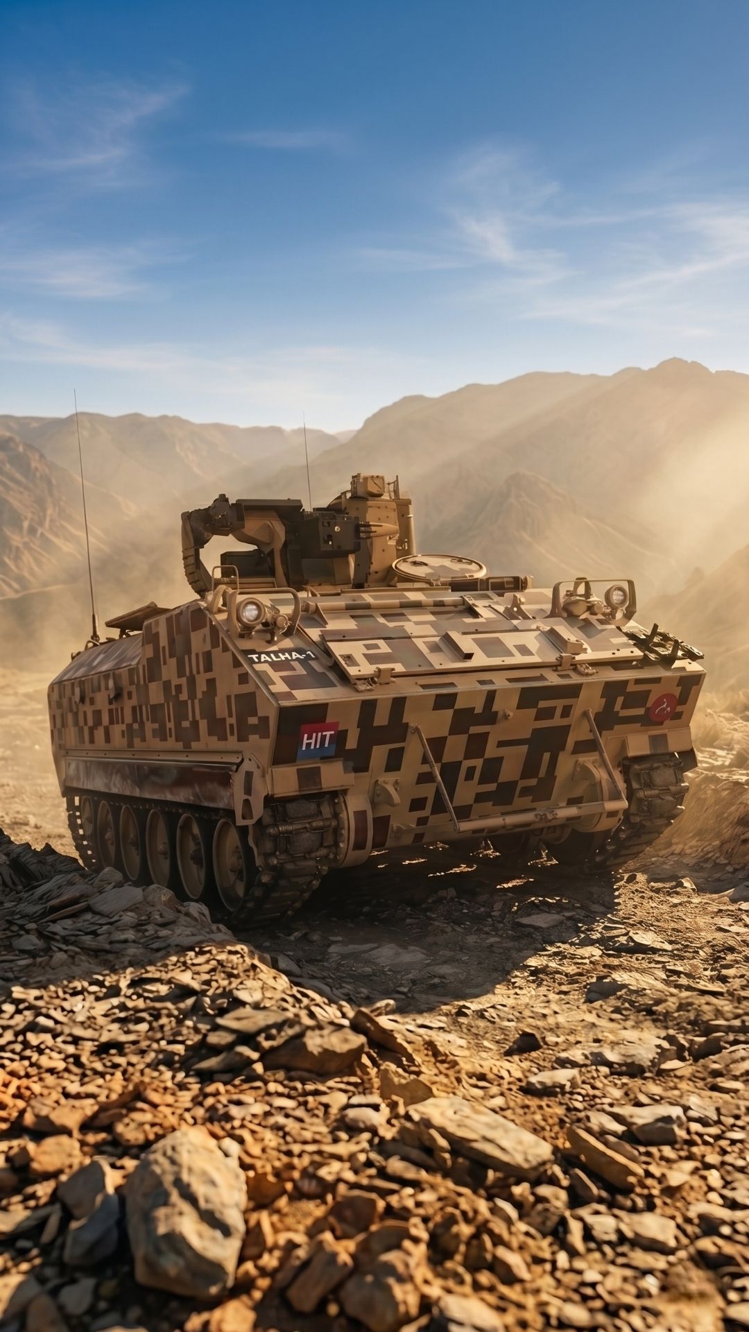 APC Talha armoured personnel carrier manufactured by Heavy Industries Taxila