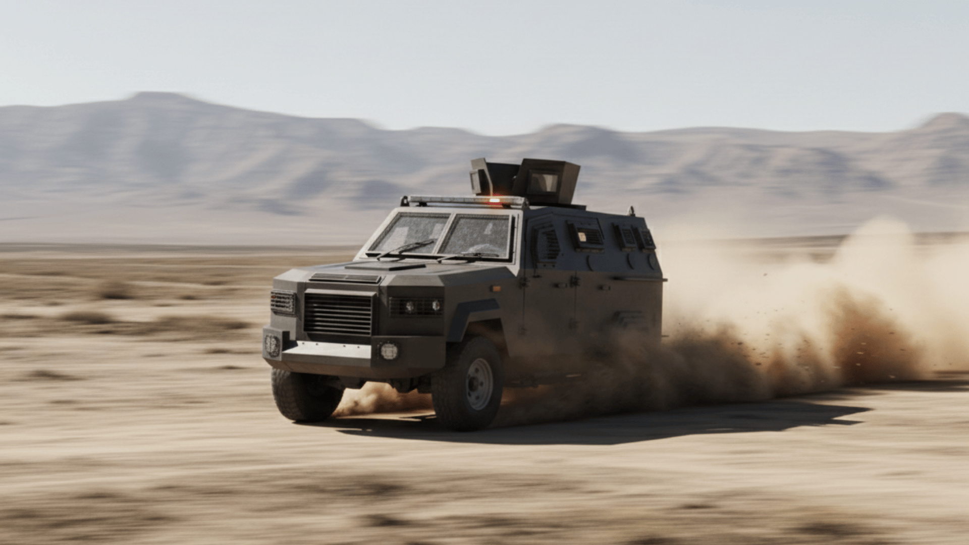 Armoured security vehicle by Heavy Industries Taxila
