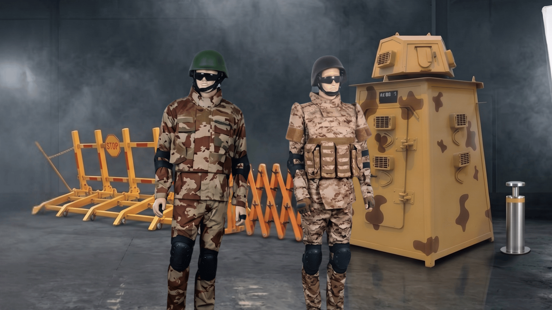 Personal protective equipment manufactured by Heavy Industries Taxila
