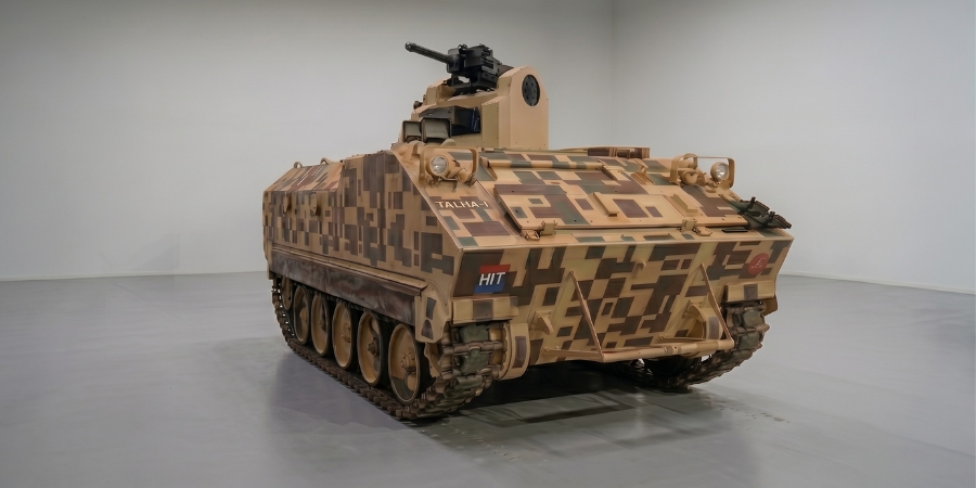 APC Talha-1 armoured personnel carrier manufactured by HIT Taxila